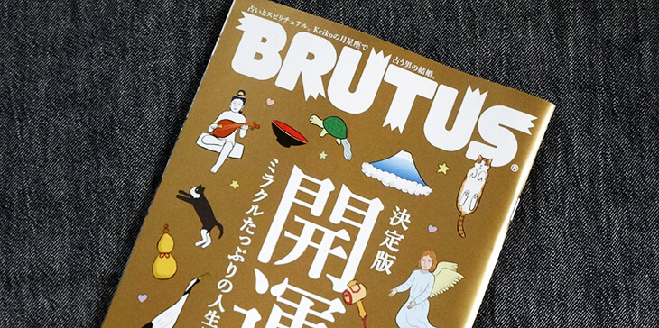 はづき数秘術 新しいライフフローチャートが掲載されている Brutus 17年11月号は必見 元氣にな れ